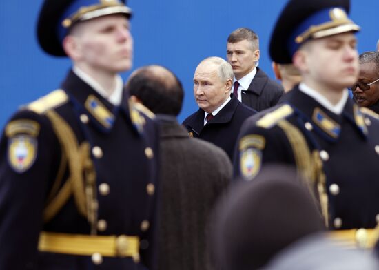 Russia Putin WWII Victory Day