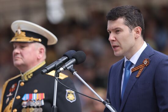 Russia Regions WWII Victory Day Celebrations