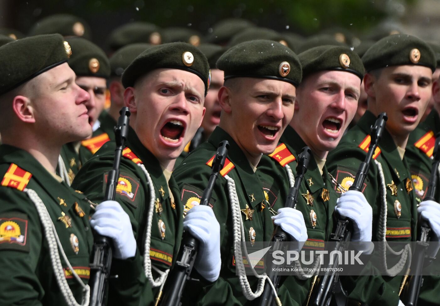 Russia WWII Victory Day Parade