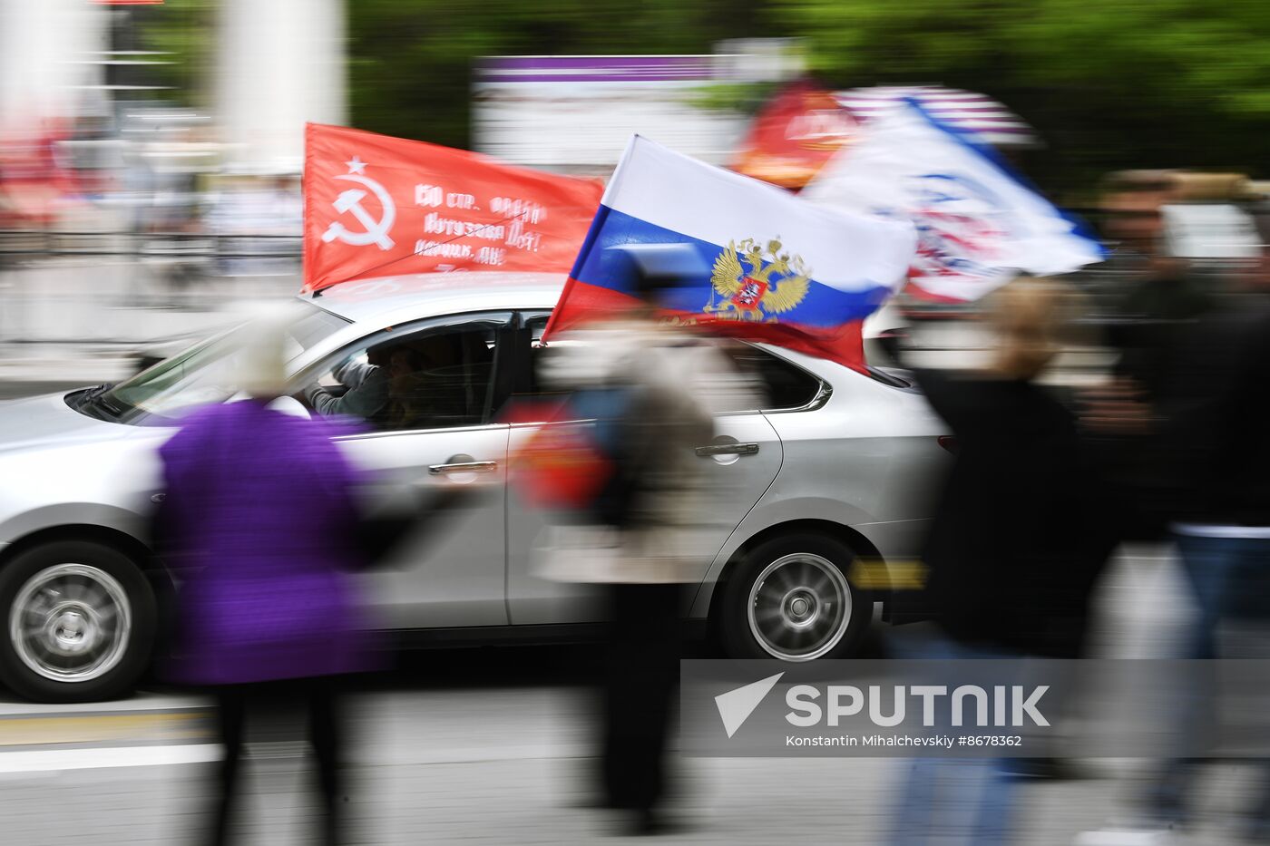 Russia Regions WWII Victory Day Celebrations