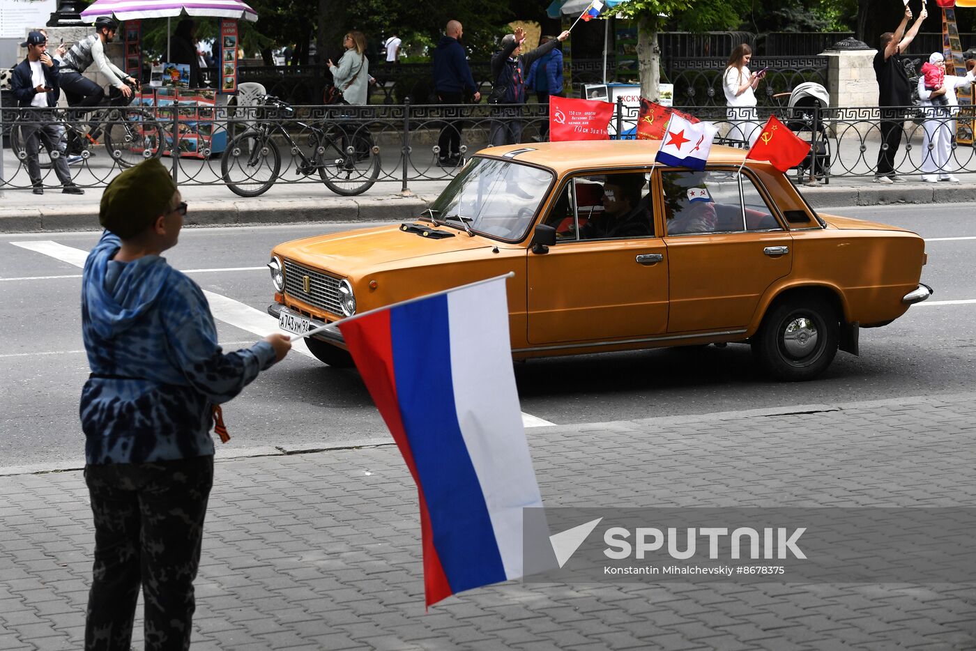 Russia Regions WWII Victory Day Celebrations