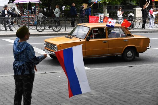 Russia Regions WWII Victory Day Celebrations