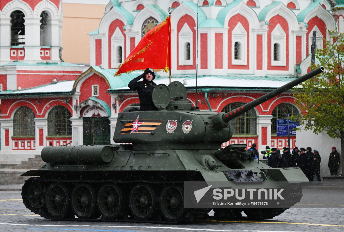 Russia WWII Victory Day Parade