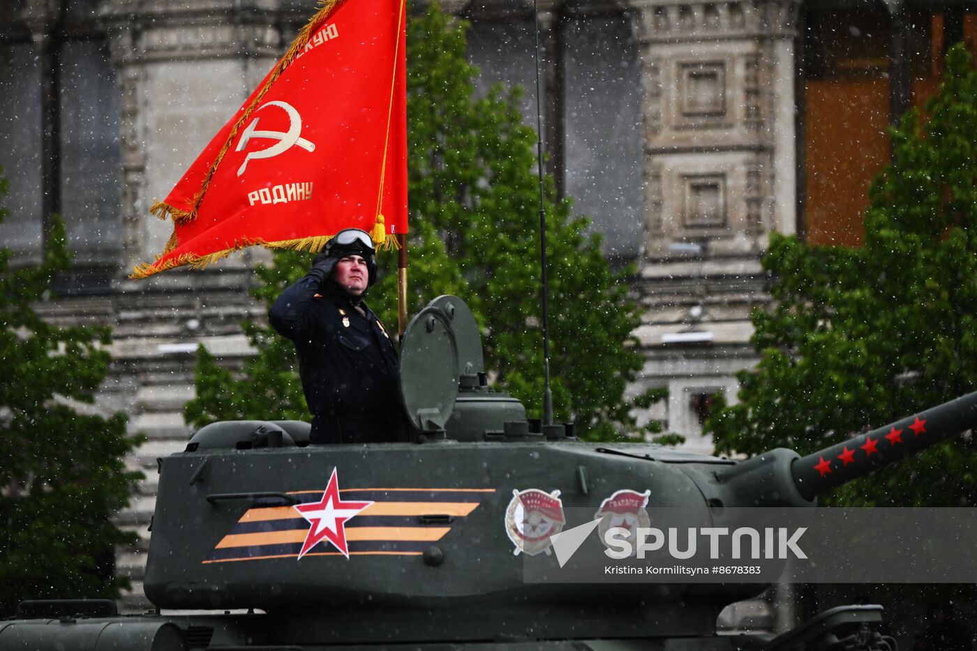 Russia WWII Victory Day Parade