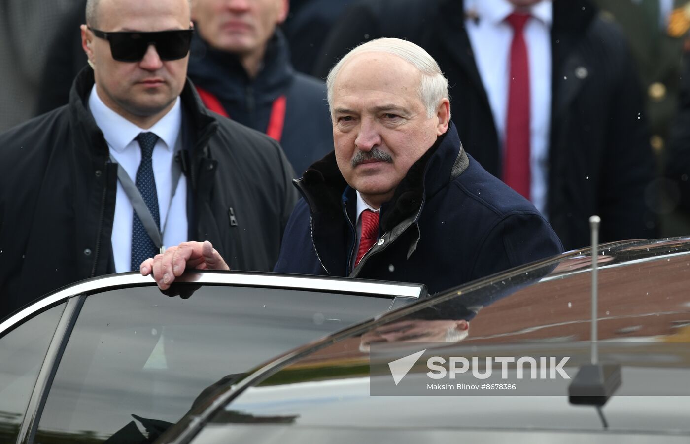 Russia Putin WWII Victory Day Wreath Laying