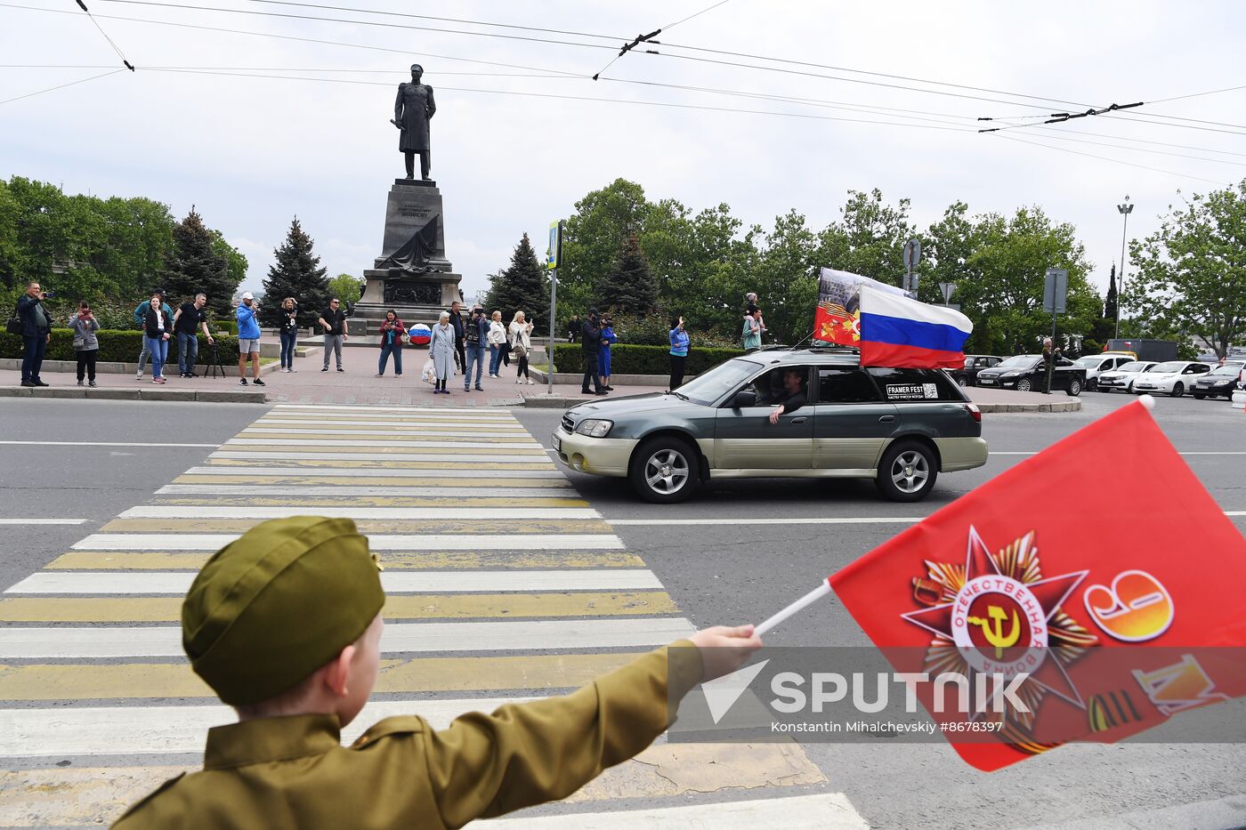 Russia Regions WWII Victory Day Celebrations