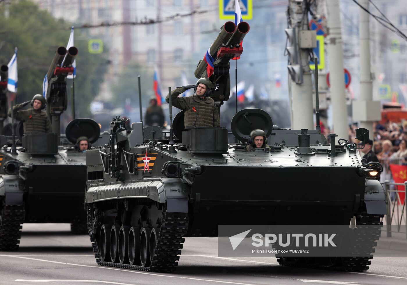 Russia Regions WWII Victory Day Celebrations