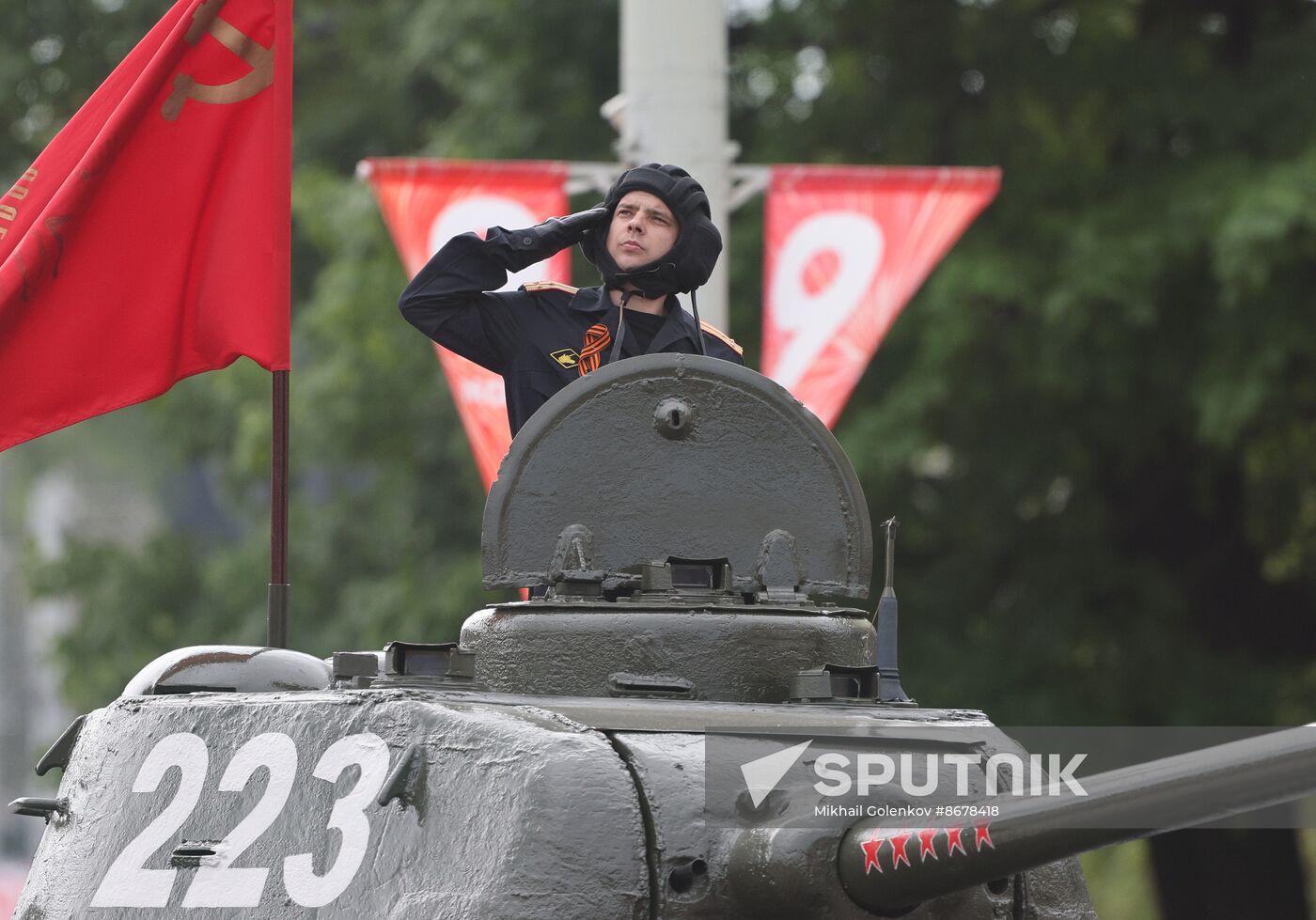 Russia Regions WWII Victory Day Celebrations