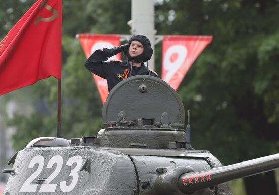 Russia Regions WWII Victory Day Celebrations