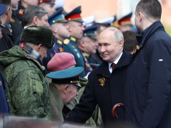 Russia Putin WWII Victory Day