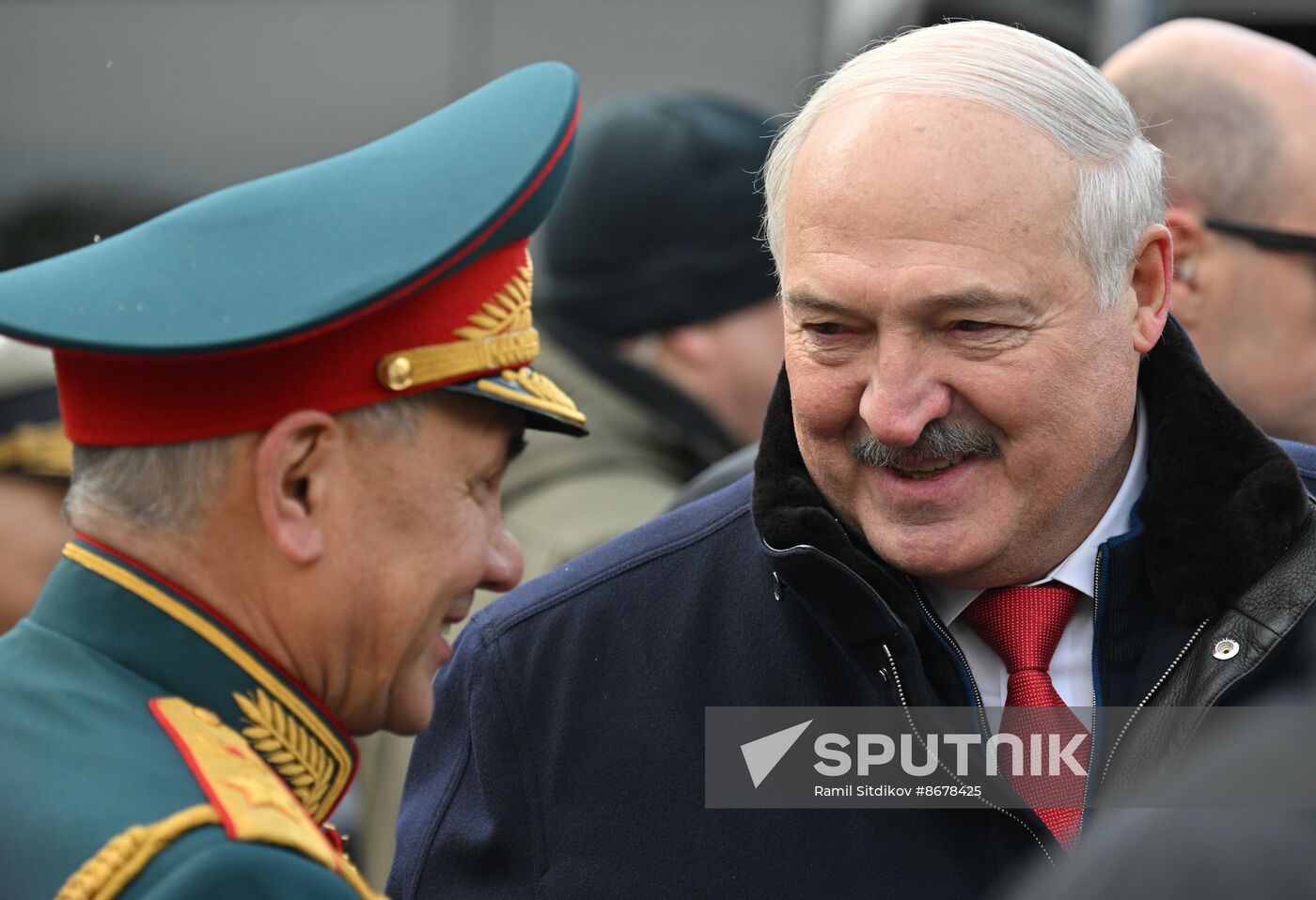 Russia Putin WWII Victory Day Wreath Laying