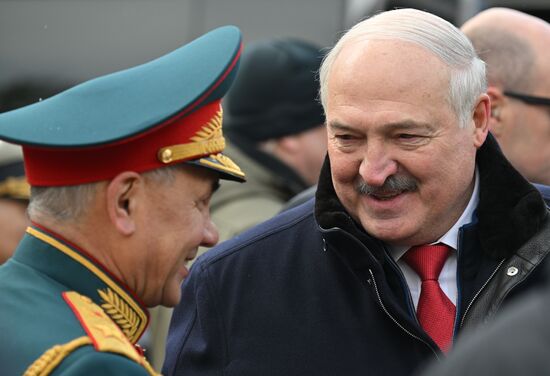 Russia Putin WWII Victory Day Wreath Laying