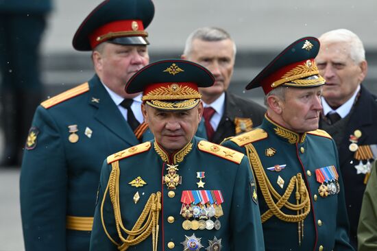 Russia Putin WWII Victory Day Wreath Laying