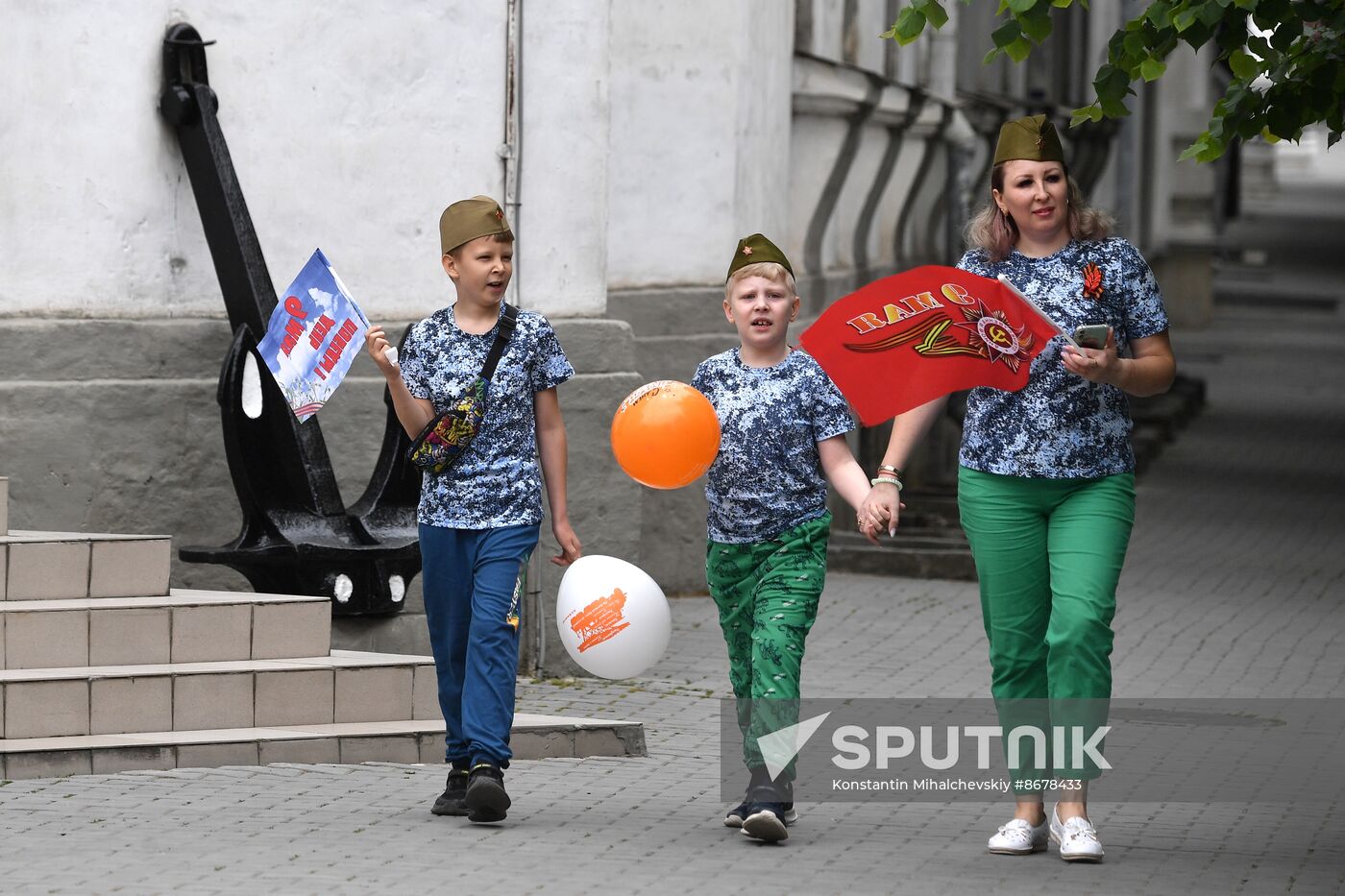 Russia Regions WWII Victory Day Celebrations