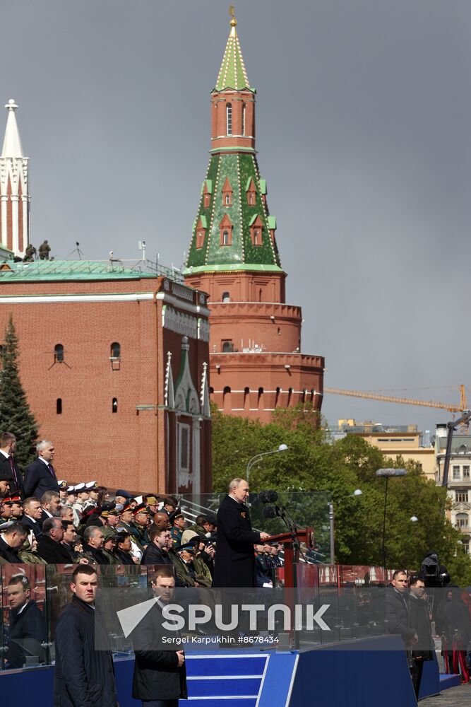 Russia Putin WWII Victory Day