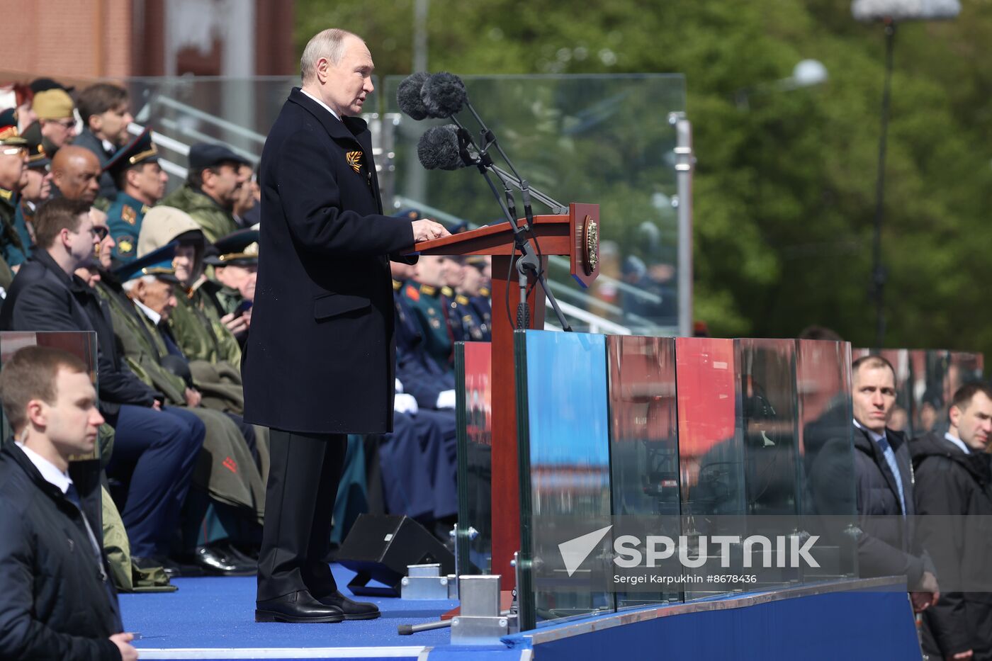 Russia Putin WWII Victory Day