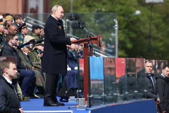 Russia Putin WWII Victory Day