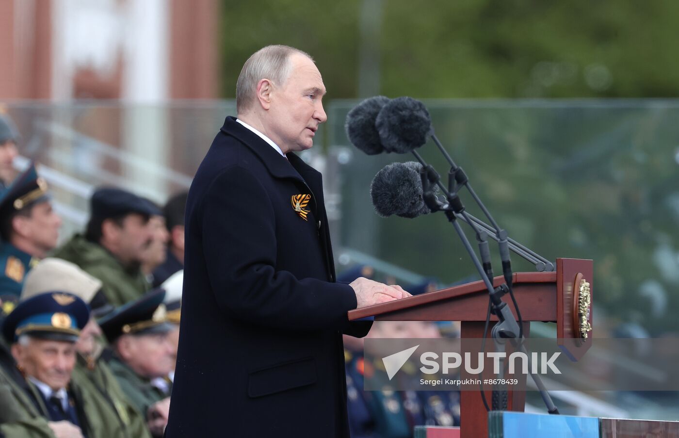 Russia Putin WWII Victory Day