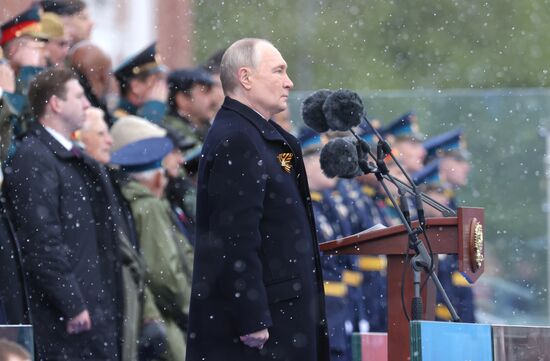 Russia Putin WWII Victory Day
