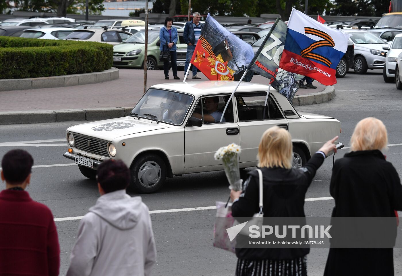 Russia Regions WWII Victory Day Celebrations