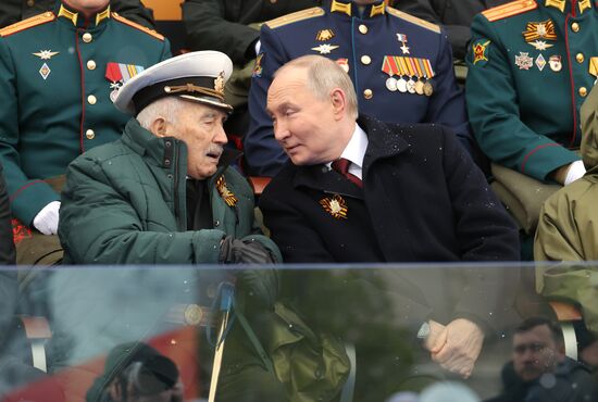 Russia Putin WWII Victory Day
