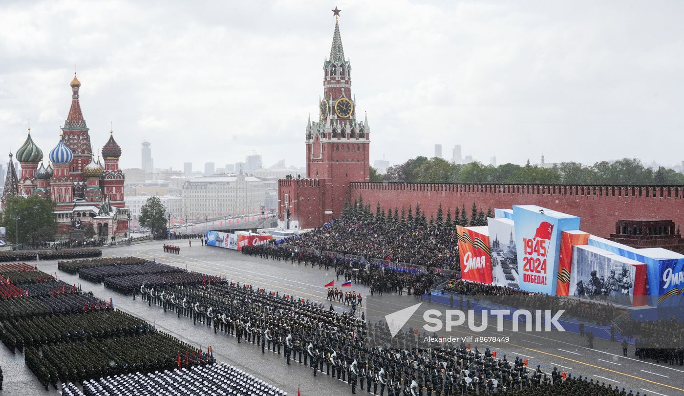 Russia WWII Victory Day Parade