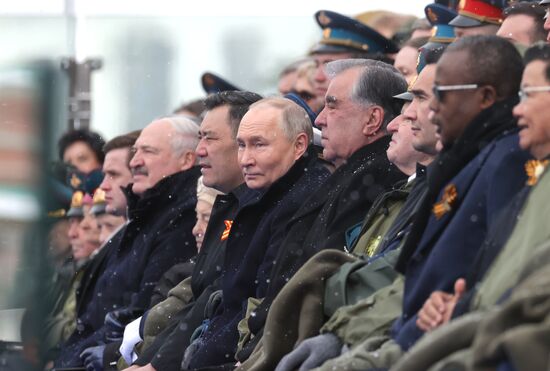 Russia Putin WWII Victory Day