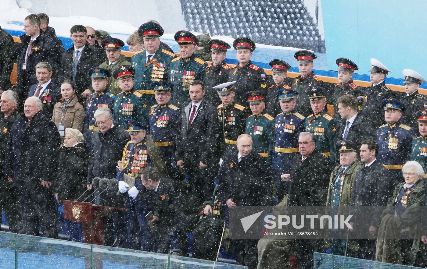 Russia Putin WWII Victory Day