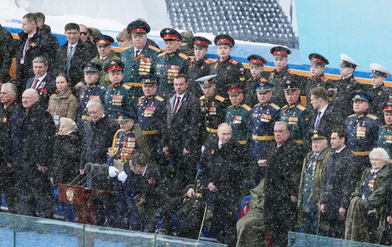 Russia Putin WWII Victory Day