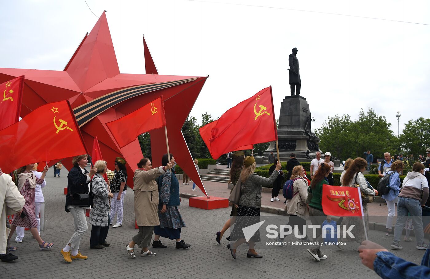 Russia Regions WWII Victory Day Celebrations