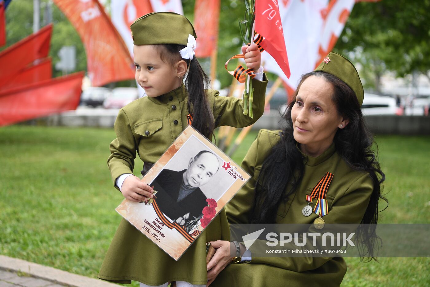 Russia Regions WWII Victory Day Celebrations