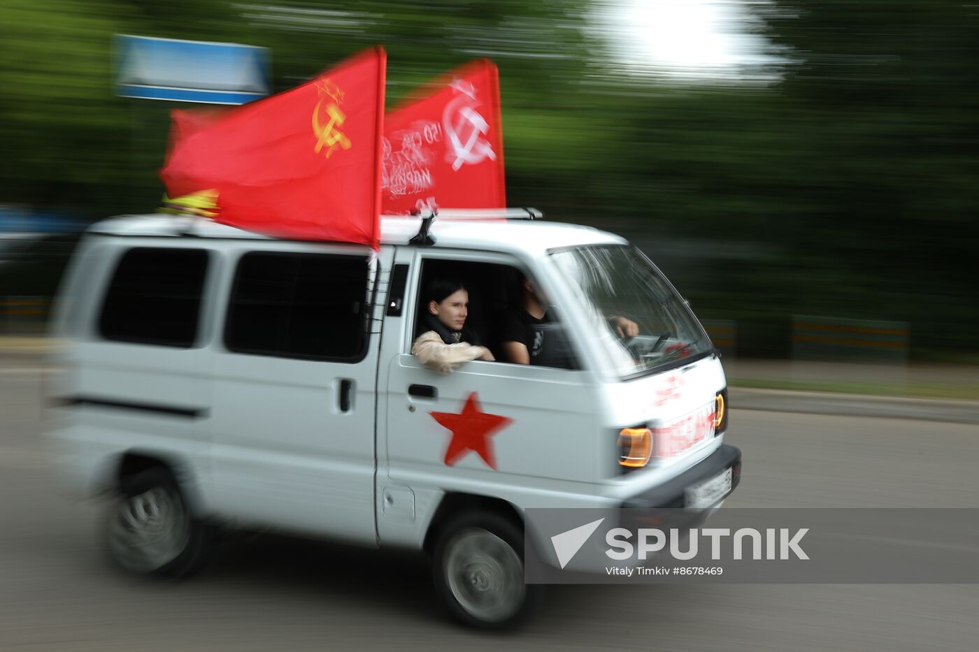 Russia Regions WWII Victory Day Celebrations