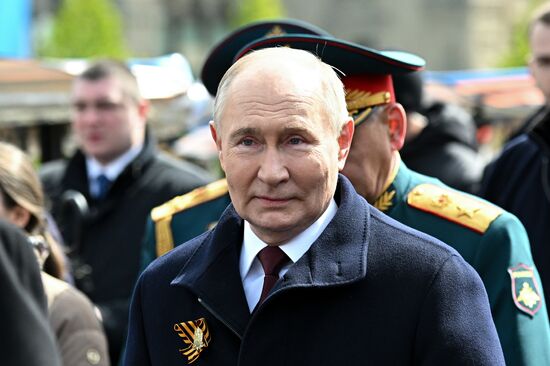 Russia Putin WWII Victory Day