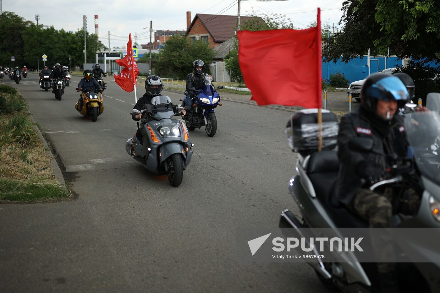 Russia Regions WWII Victory Day Celebrations