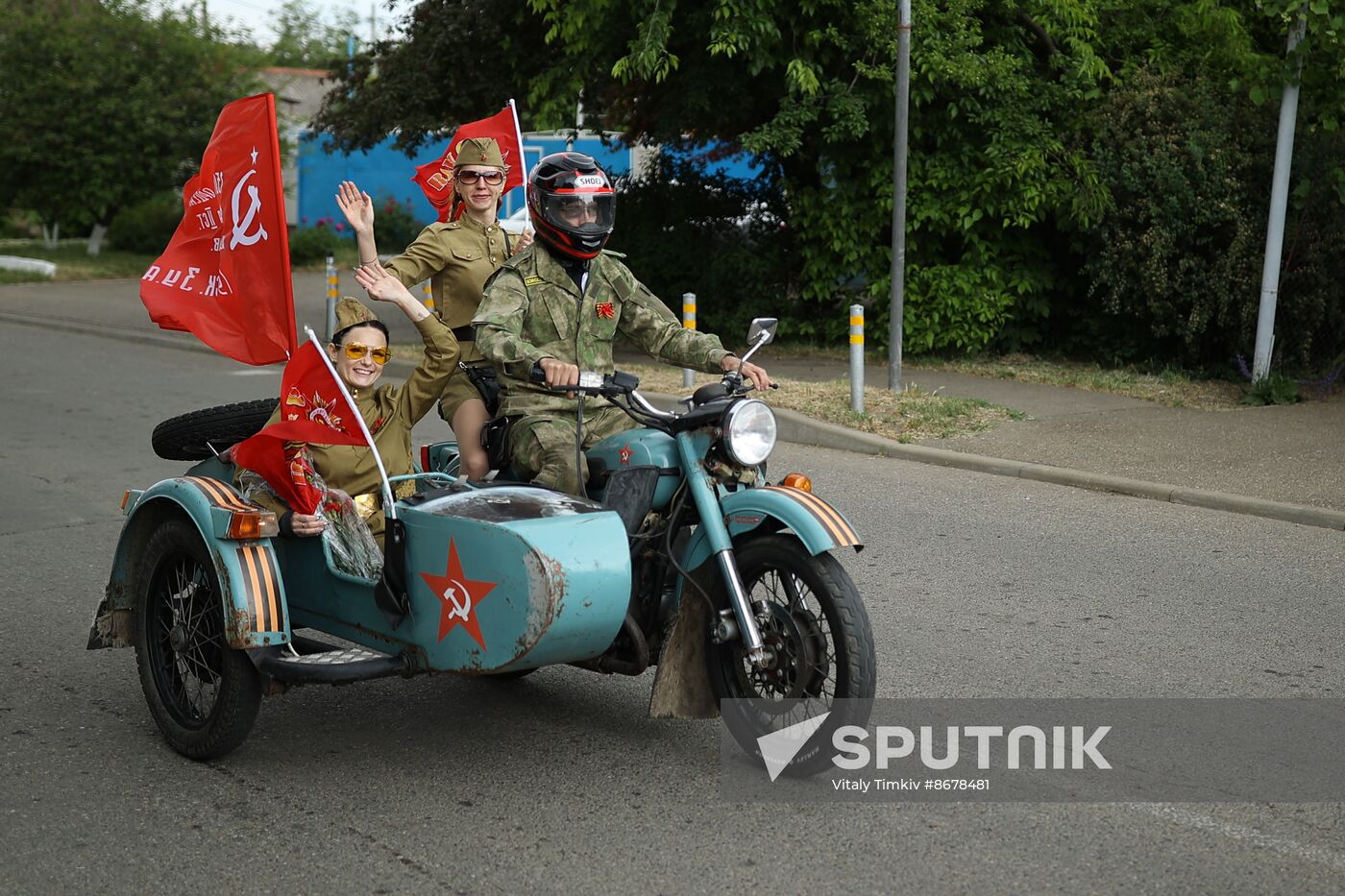 Russia Regions WWII Victory Day Celebrations