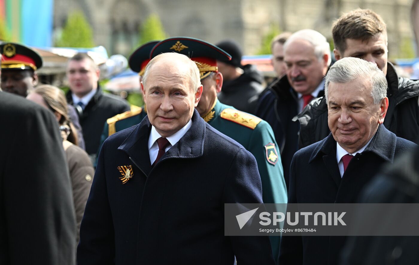 Russia Putin WWII Victory Day