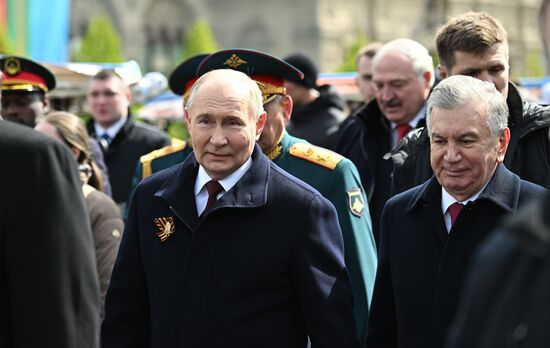 Russia Putin WWII Victory Day
