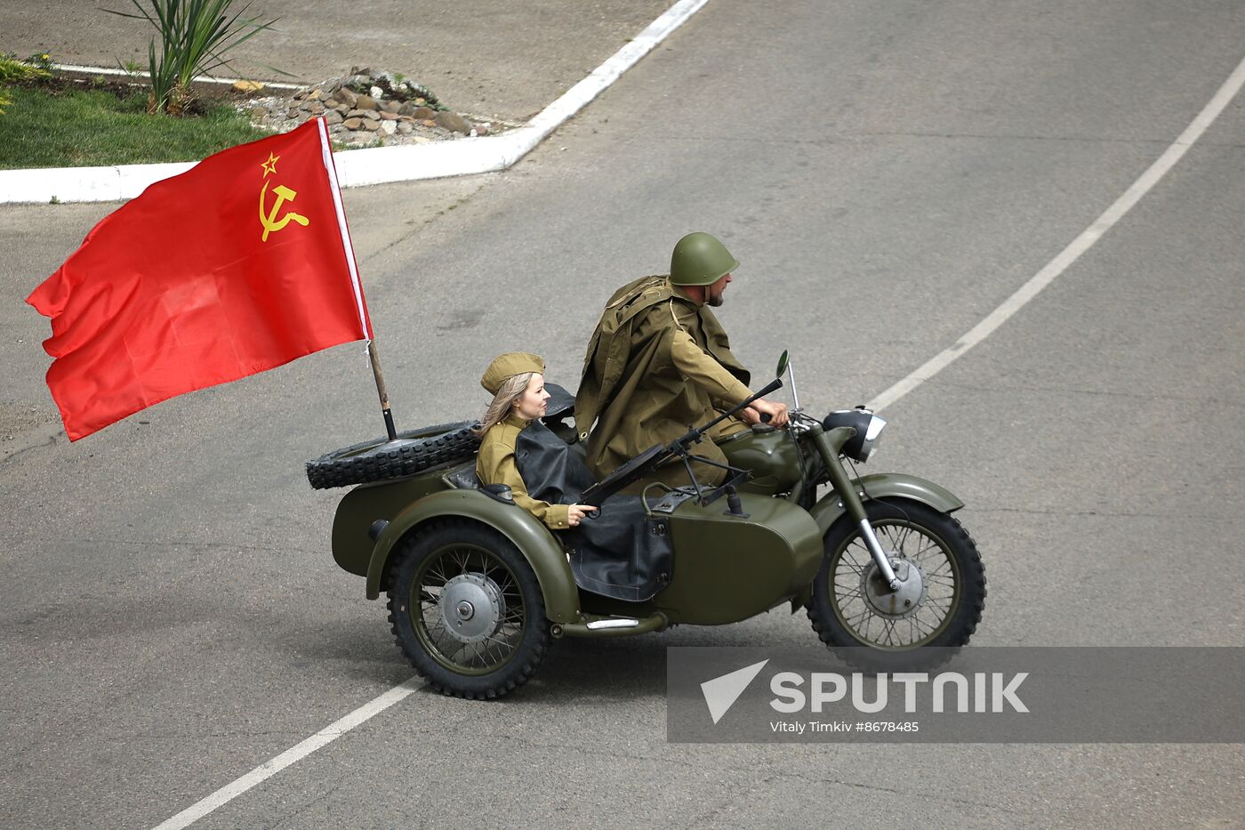 Russia Regions WWII Victory Day Celebrations