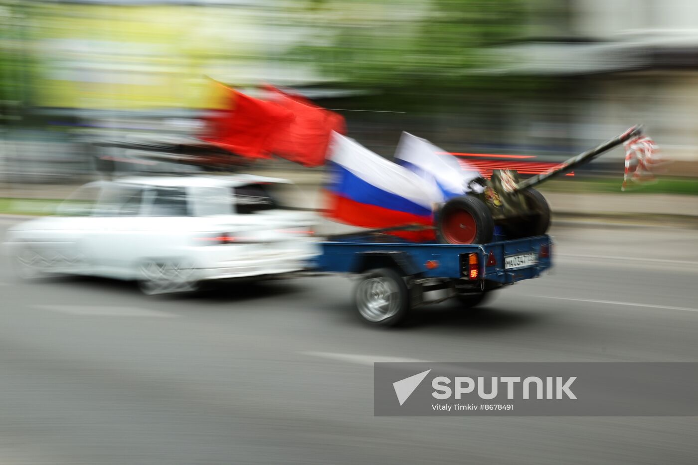 Russia Regions WWII Victory Day Celebrations