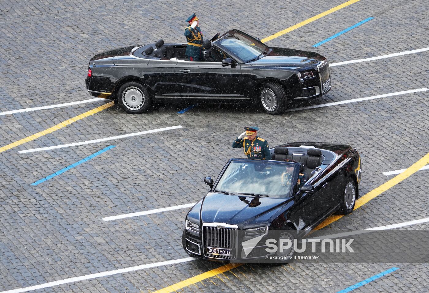 Russia WWII Victory Day Parade