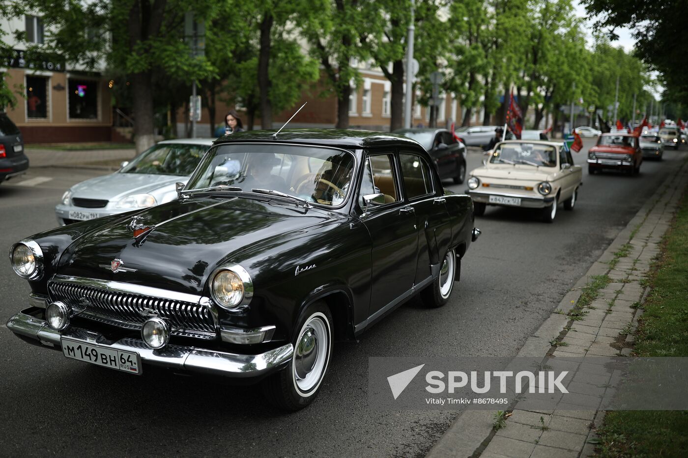 Russia Regions WWII Victory Day Celebrations