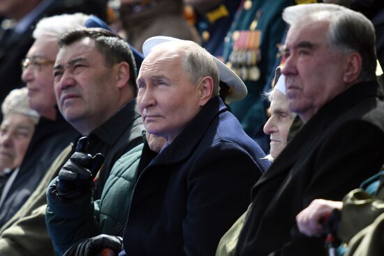 Russia Putin WWII Victory Day
