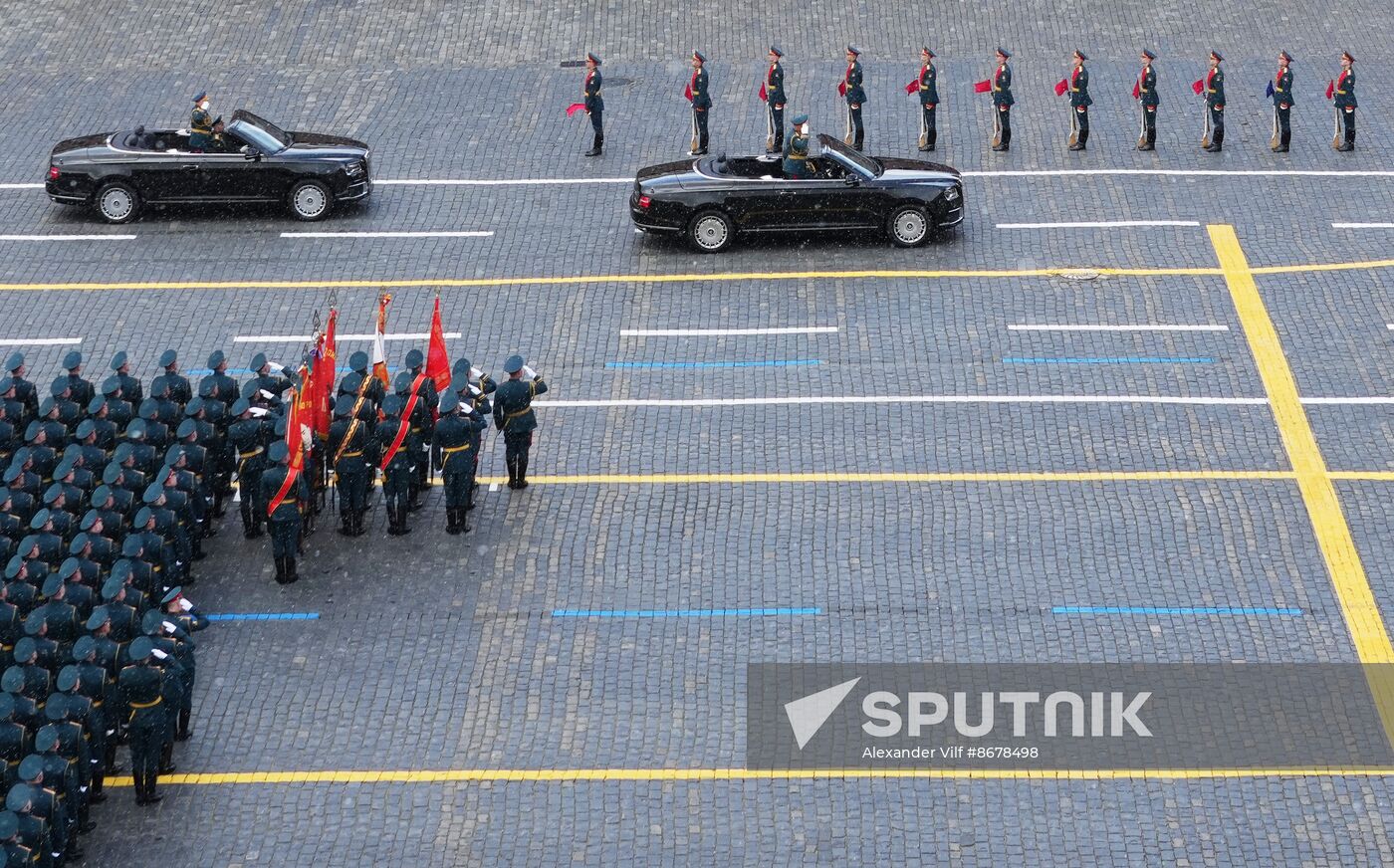 Russia WWII Victory Day Parade