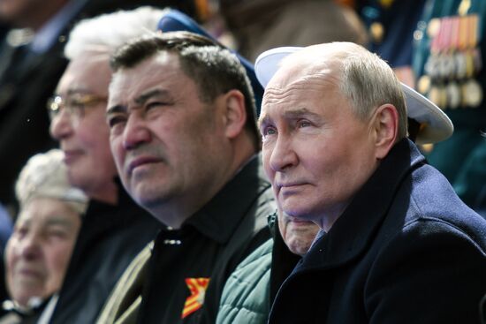 Russia Putin WWII Victory Day