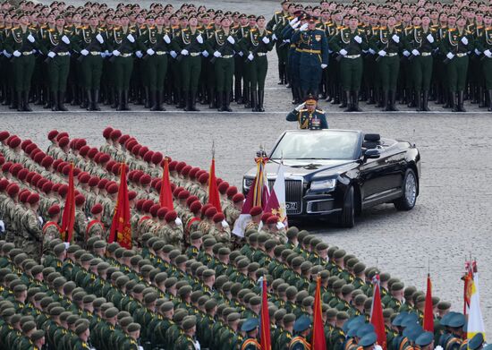 Russia WWII Victory Day Parade