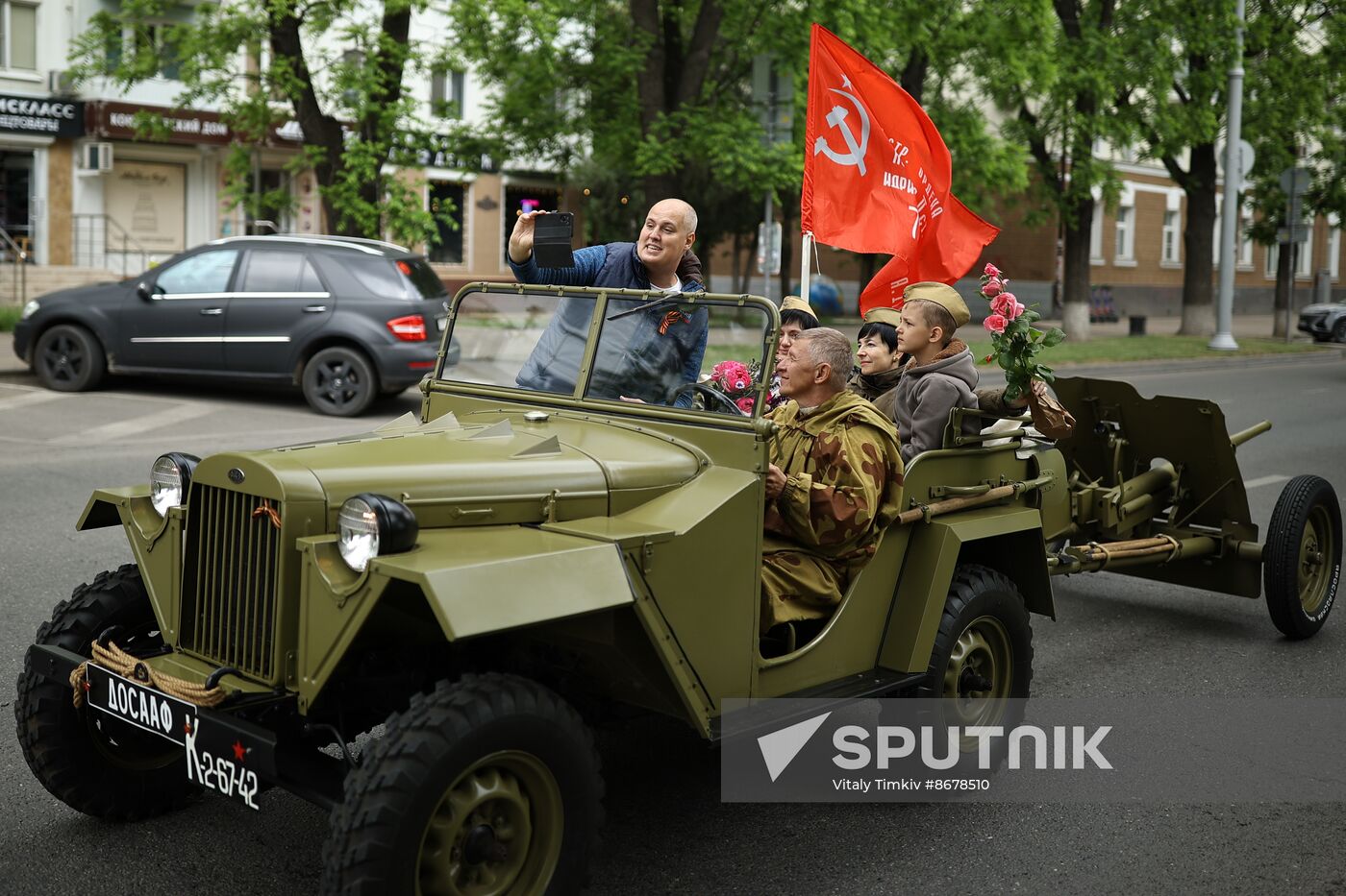 Russia Regions WWII Victory Day Celebrations