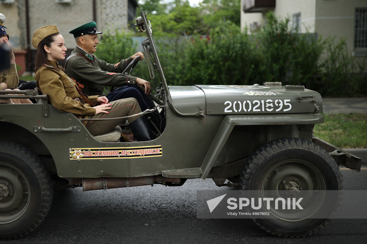 Russia Regions WWII Victory Day Celebrations