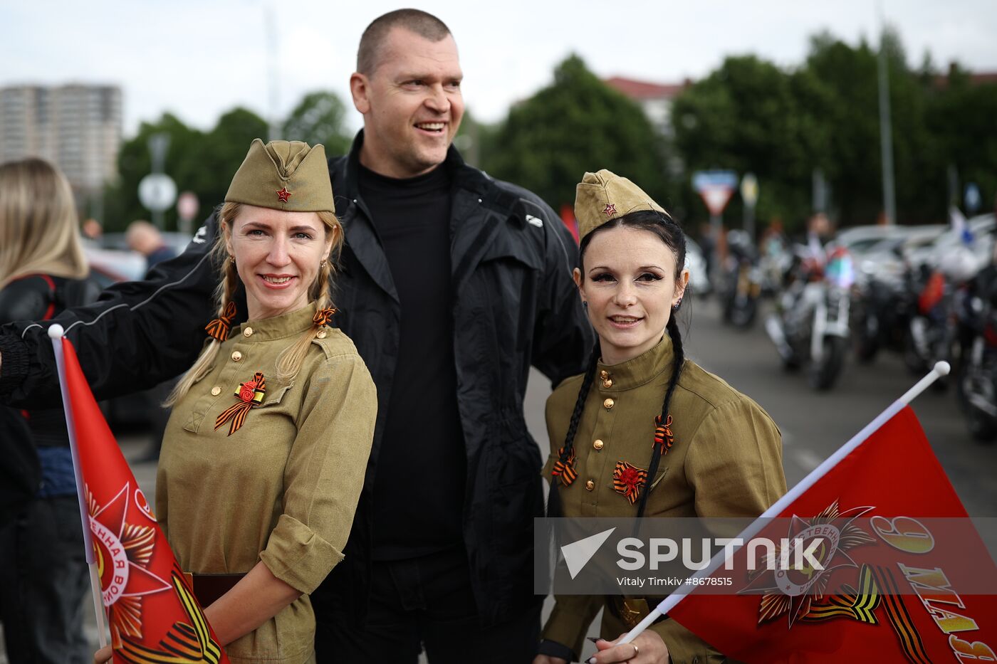 Russia Regions WWII Victory Day Celebrations