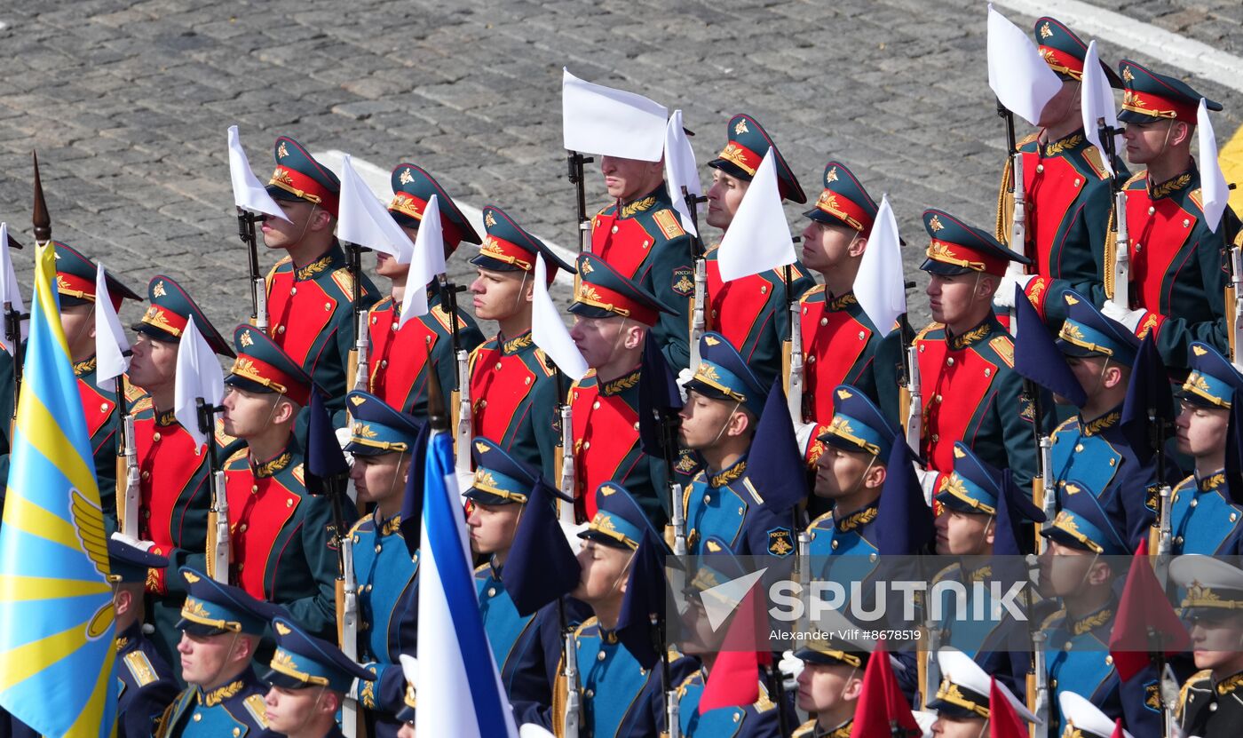 Russia WWII Victory Day Parade