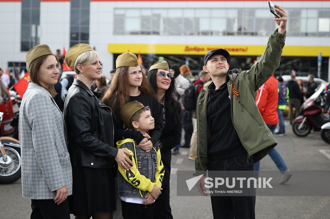 Russia Regions WWII Victory Day Celebrations